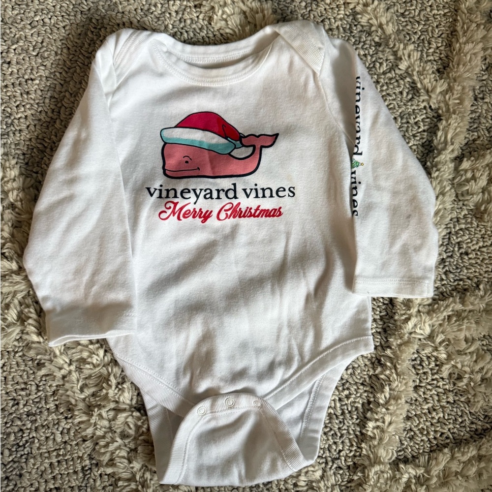 Vineyard Vines Christmas Bodysuit